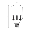 Лампочка Eurolamp E27 (LED-HP-30276) зображення 3