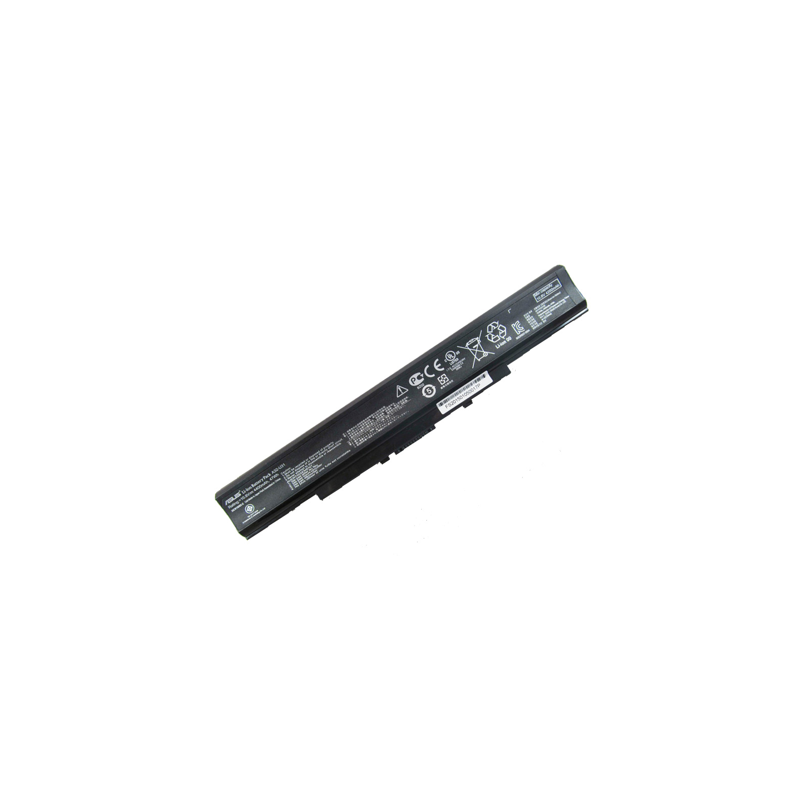 Акумулятор до ноутбука ASUS Asus A42-U31 4400mAh (47Wh) 6cell 10.8V Li ...