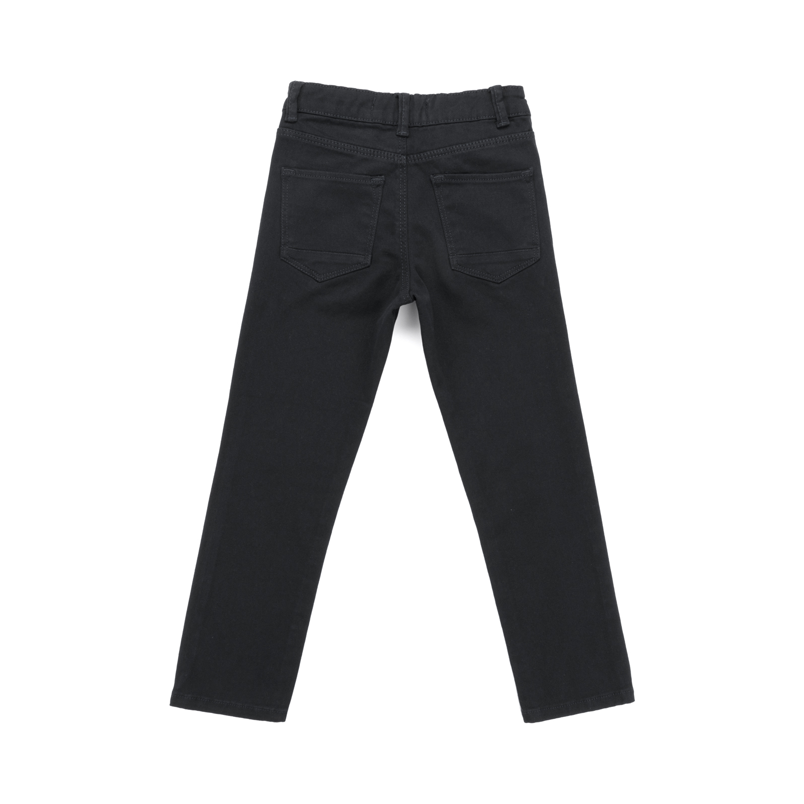 Штани дитячі Breeze з джинсової тканини (OZ-17606-134B-black) зображення 2