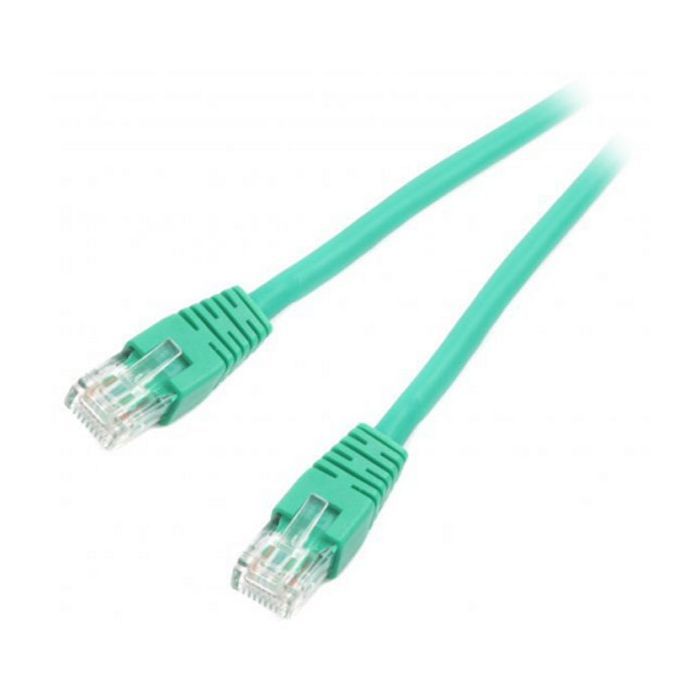 Патч-корд 0.25м UTP cat 6 CCA green Cablexpert (PP6U-0.25M/G)