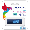 USB флеш накопичувач ADATA 16GB UV220 Blue/Navy USB 2.0 (AUV220-16G-RBLNV) зображення 3