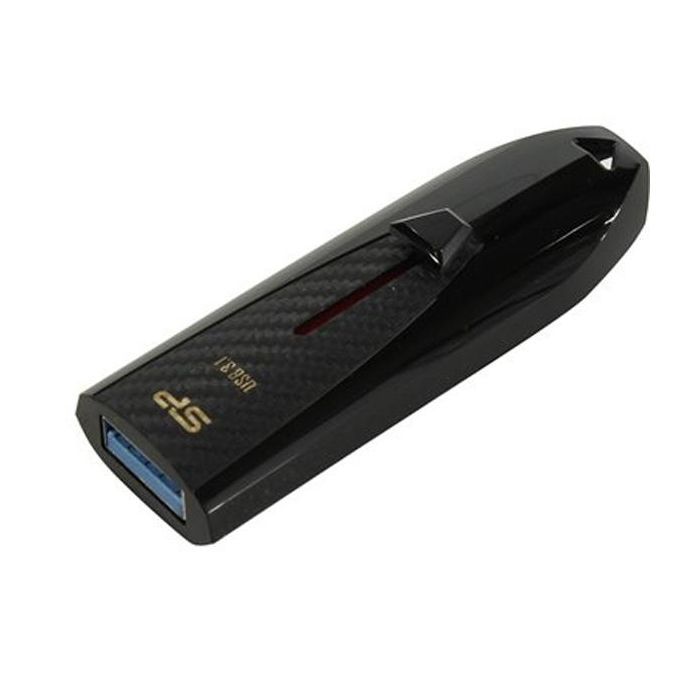 USB флеш накопитель Silicon Power 64GB B25 Black USB 3.0 (SP064GBUF3B25V1K) изображение 2