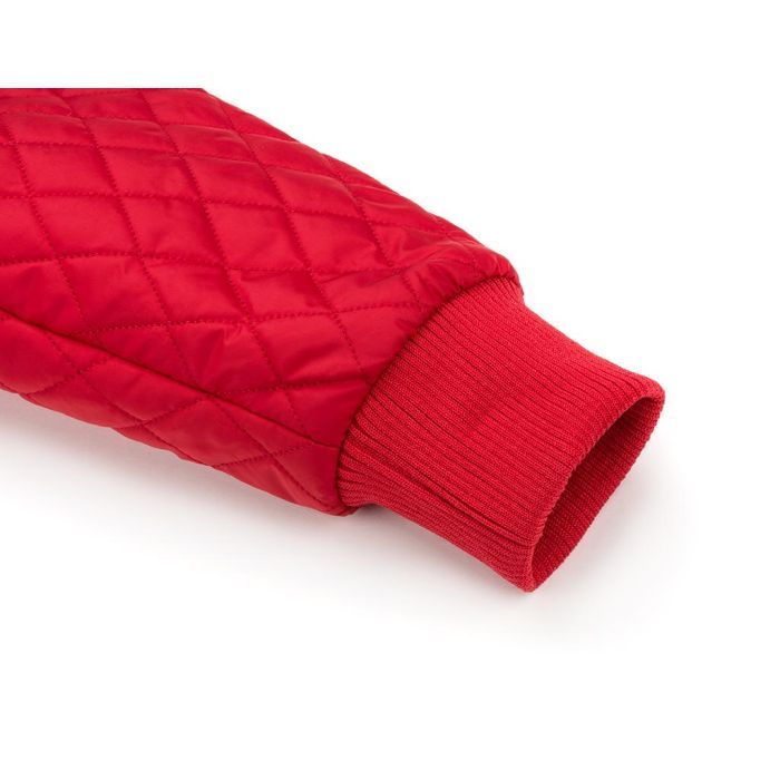 Куртка детская Verscon стеганая с капюшоном (3439-98B-red) изображение 8