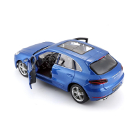Конструктор Bburago - PORSCHE MACAN синий металлик, 1:24 (18-25117) изображение 4