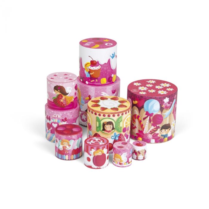 Розвиваюча іграшка Janod Пирамидка Деликатесы (J02829) зображення 3