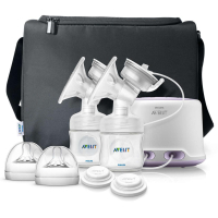 Молоковідсмоктувач Philips AVENT Comfort двойной электрический (SCF334/02) зображення 2