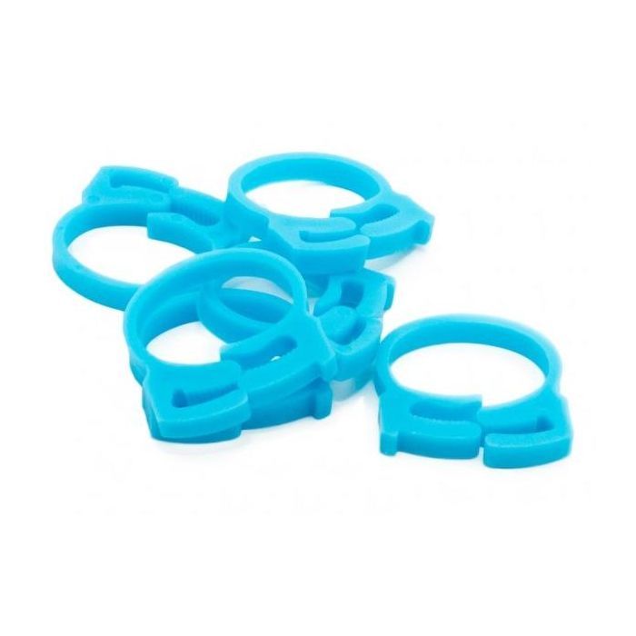 Тримач для кабелю Extradigital Cable Clips CC-901 (Blue) * 6 (KBC1706) зображення 3