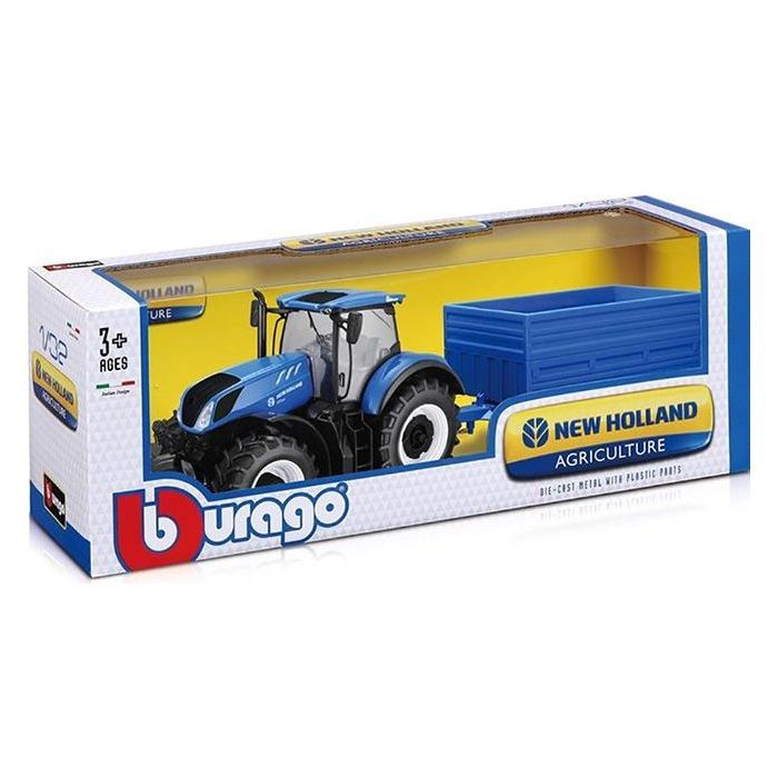 Спецтехника Bburago Трактор New Holland серии Farm 1:32 (18-44067) изображение 3