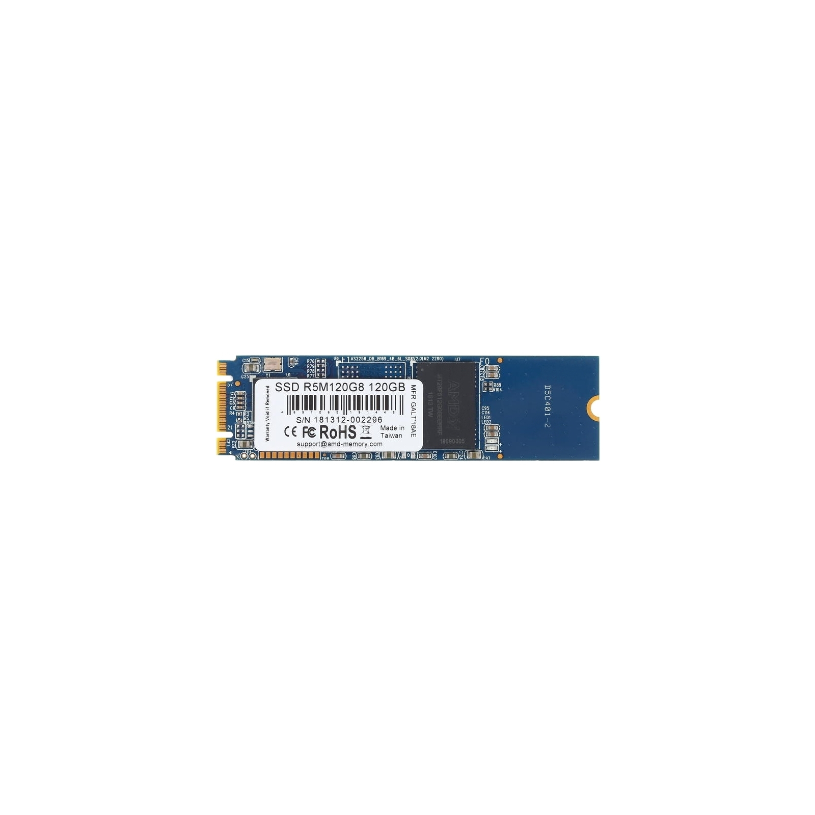 Накопитель SSD M.2 2280 120GB AMD (R5M120G8)