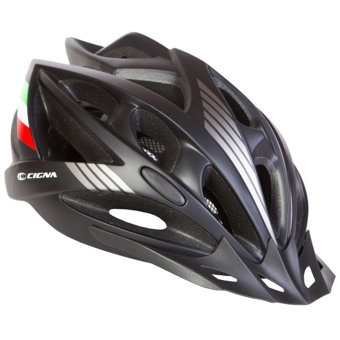 Шлем Velotrade с козырьком СIGNA WT-036 черный L (58-61см) (HEAD-011)