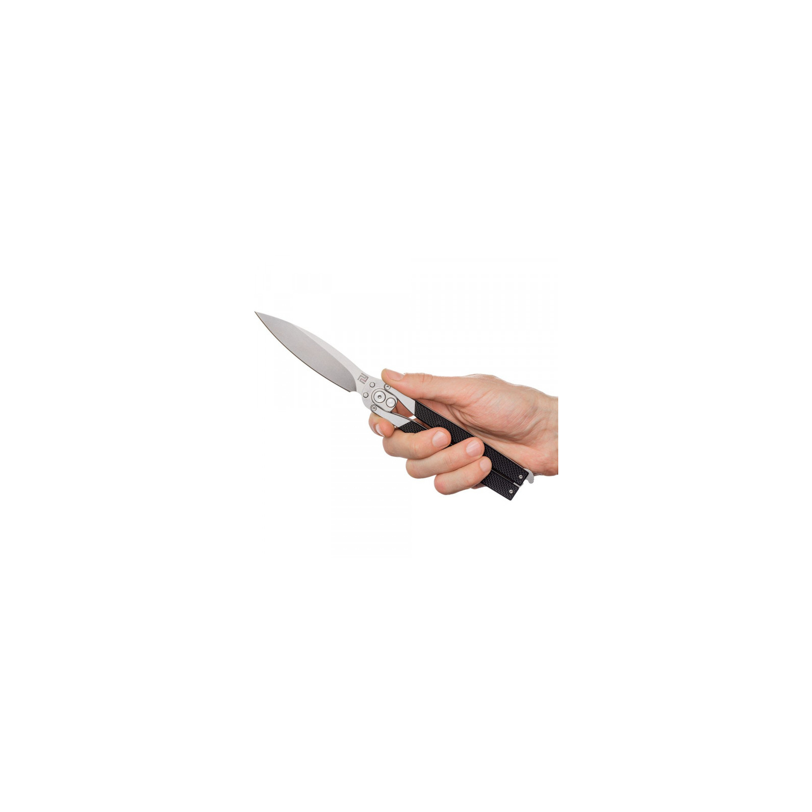 Нож Artisan Kinetic Balisong, D2, G10 Flat black (1823PL-BKF) изображение 4