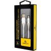 Дата кабель USB 2.0 Micro 5P to AM Cablexpert (CC-USB2B-AMmBM-2M-BW2) изображение 2