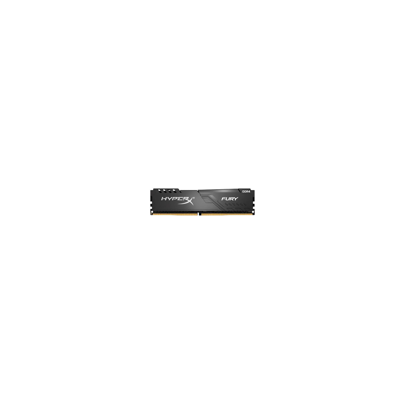 Модуль памяти для компьютера DDR4 8GB 3000 MHz HyperX FURY Black Kingston Fury (ex.HyperX) (HX430C15FB3/8)