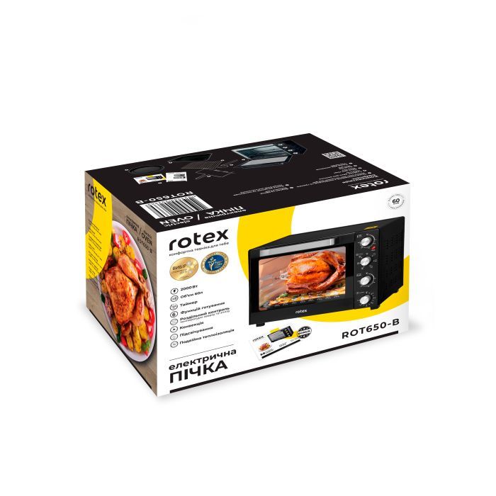 Электропечь Rotex ROT650-B изображение 11