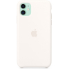 Чохол до мобільного телефона Apple iPhone 11 Silicone Case - White (MWVX2ZM/A) зображення 3