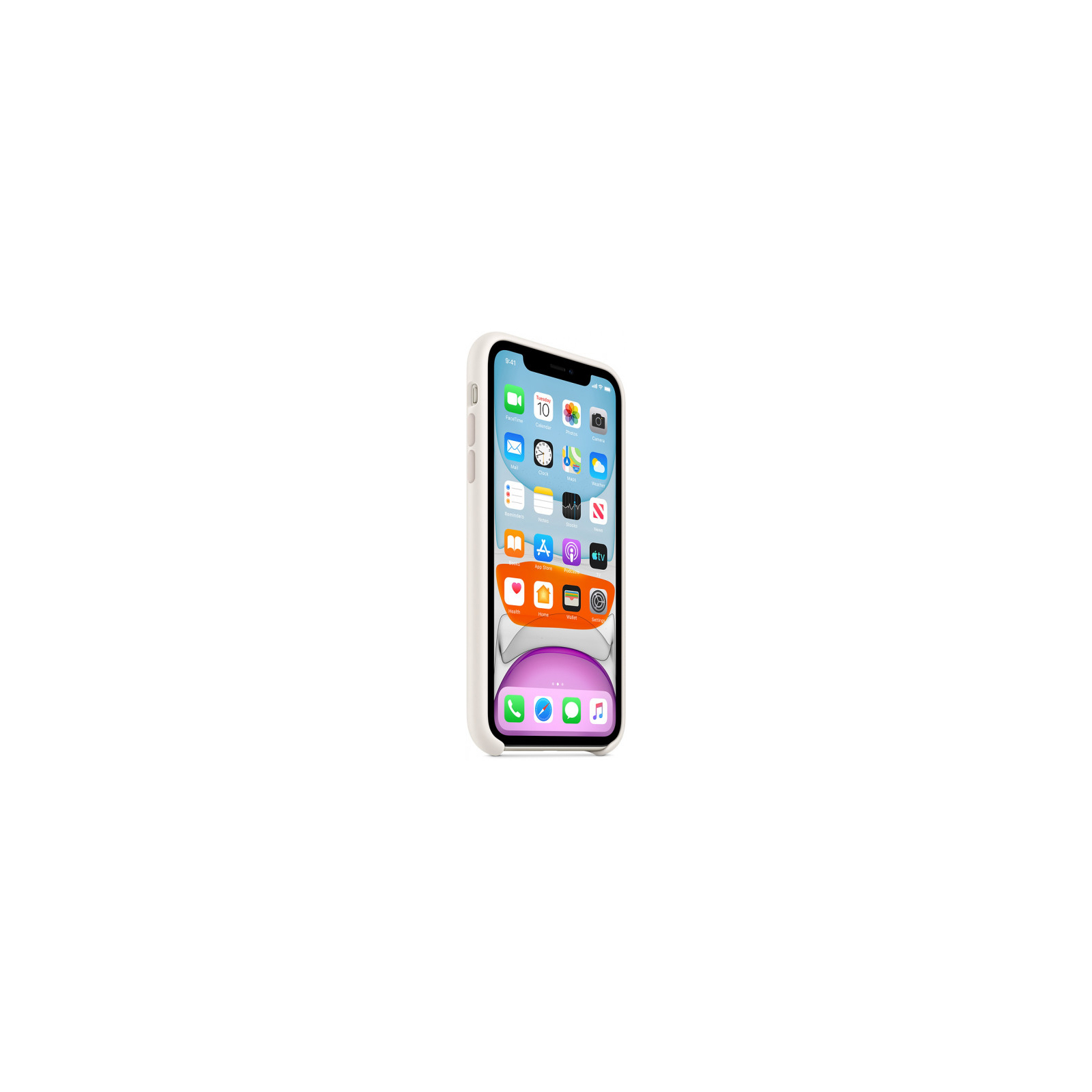 Чохол до мобільного телефона Apple iPhone 11 Silicone Case - White (MWVX2ZM/A) зображення 5