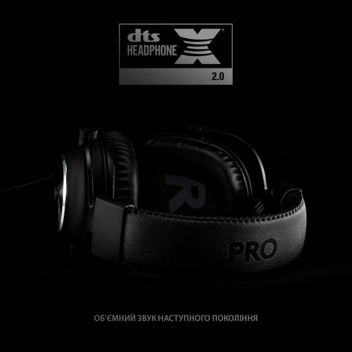 Навушники Logitech G PRO X Gaming Headset Black (981-000818) зображення 2