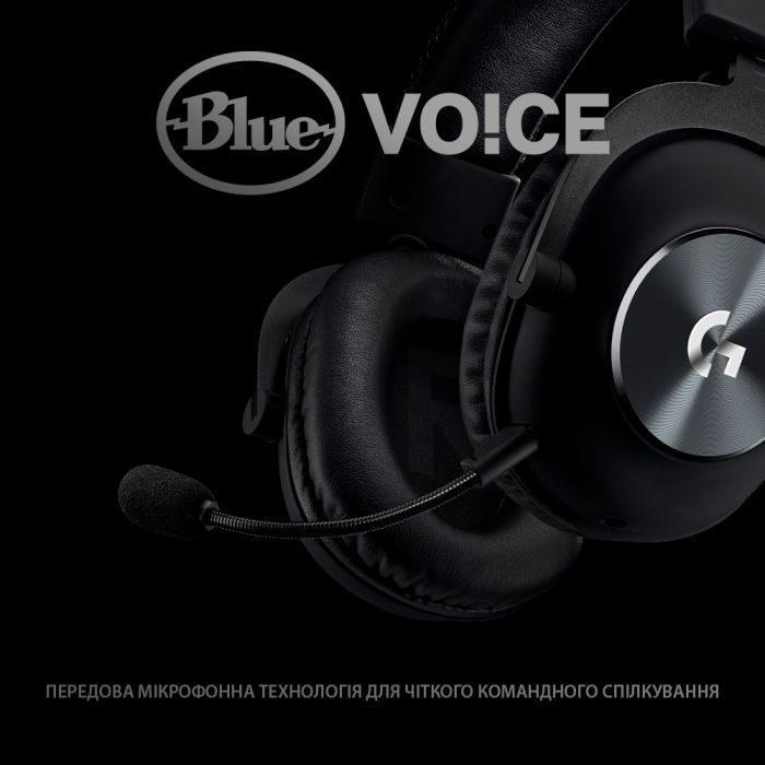 Навушники Logitech G PRO X Gaming Headset Black (981-000818) зображення 8