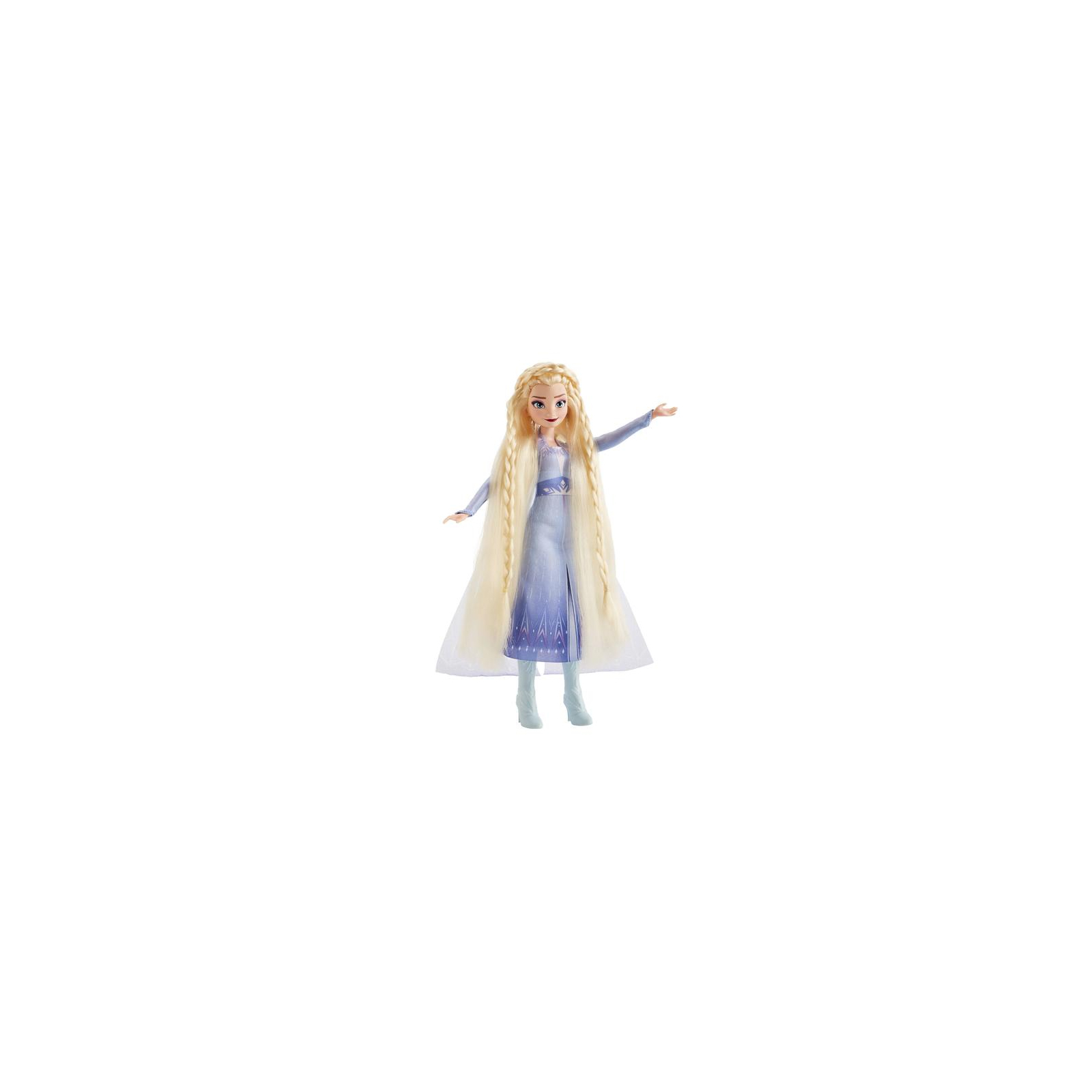 Кукла Hasbro Frozen Холодное сердце 2 Эльза с аксессуарами для волос (E6950_E7002) изображение 3