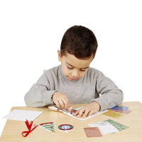 Набір для творчості Melissa&Doug Блискучі наліпки Різдвяні прикраси (MD19503) зображення 4