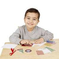 Набір для творчості Melissa&Doug Блискучі наліпки Різдвяні прикраси (MD19503) зображення 5