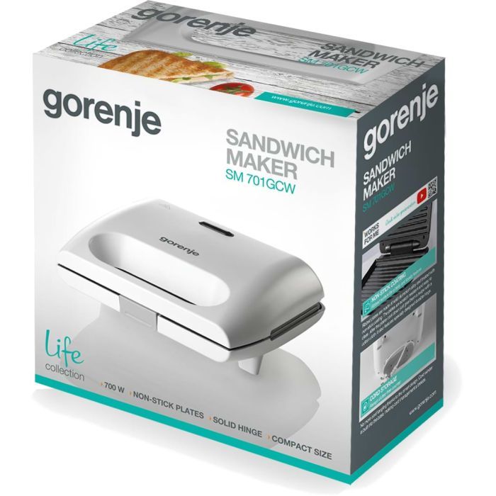 Сендвічниця Gorenje SM701GCW зображення 9