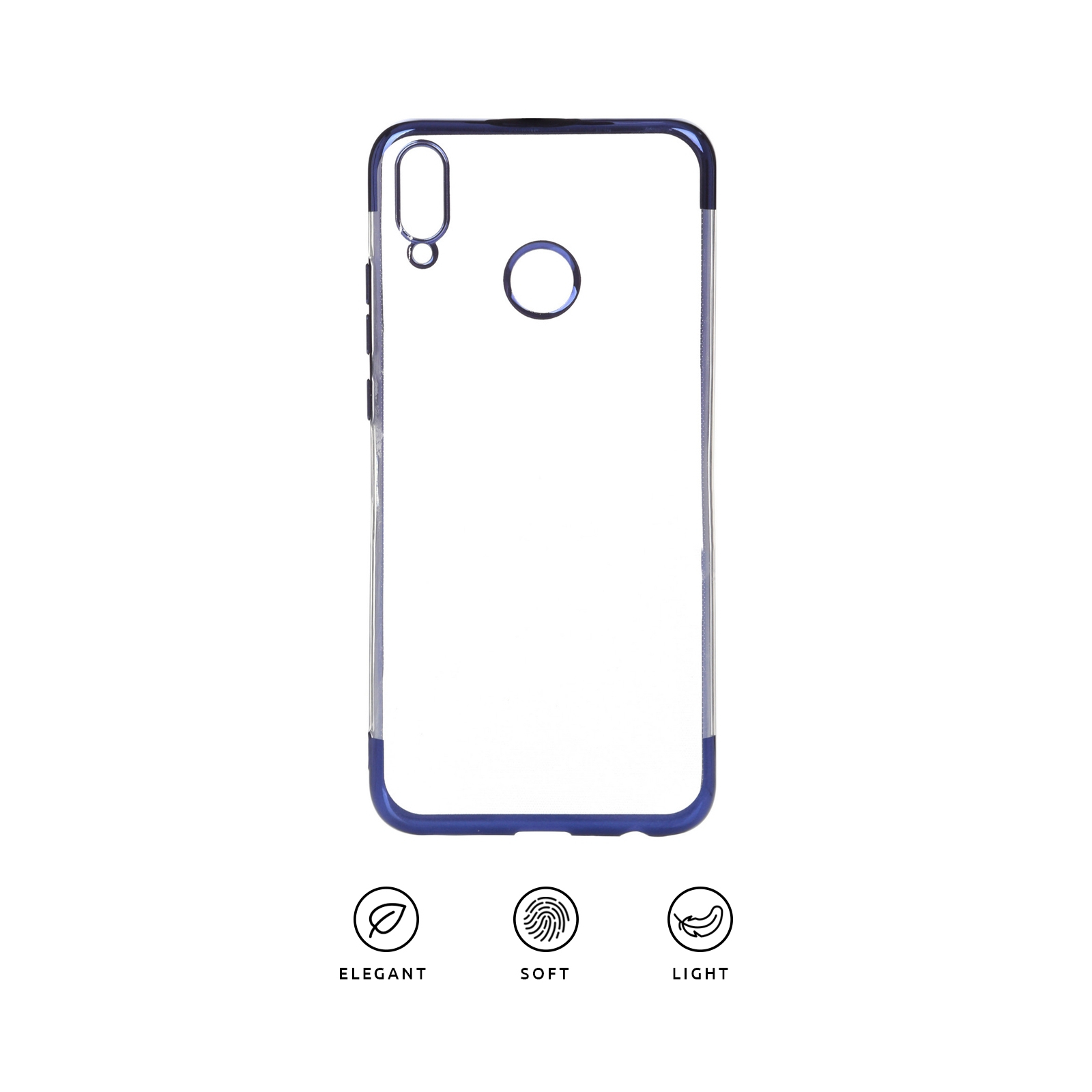 Чохол до мобільного телефона Armorstandart Air Glitter для Huawei P Smart 2019 Aurora Blue (ARM53991) зображення 2