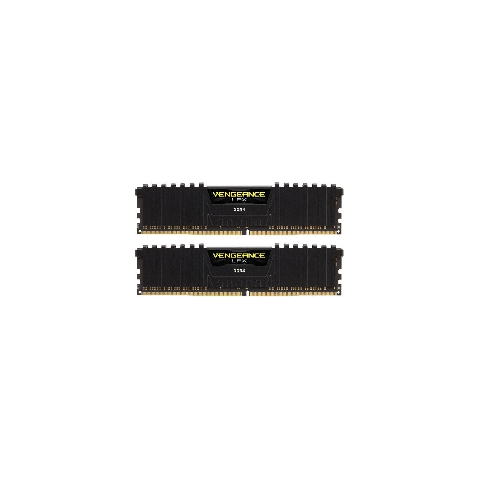 Модуль памяти для компьютера DDR4 16GB (2x8GB) 3200 MHz Vengeance LPX Black Corsair (CMK16GX4M2Z3200C16)