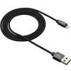 Дата кабель USB 2.0 AM to Lightning 1.0m MFI Black Canyon (CNS-MFIC3B)