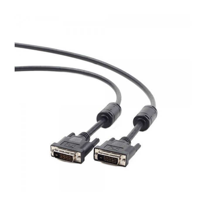 Кабель мультимедійний DVI to DVI 24+1pin, 4.5m Cablexpert (CC-DVI2-BK-15) зображення 2