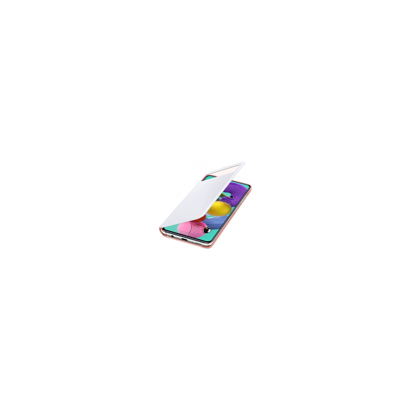 Чехол для мобильного телефона Samsung S View Wallet Cover для Galaxy A51 (A515F) White (EF-EA515PWEGRU) изображение 3