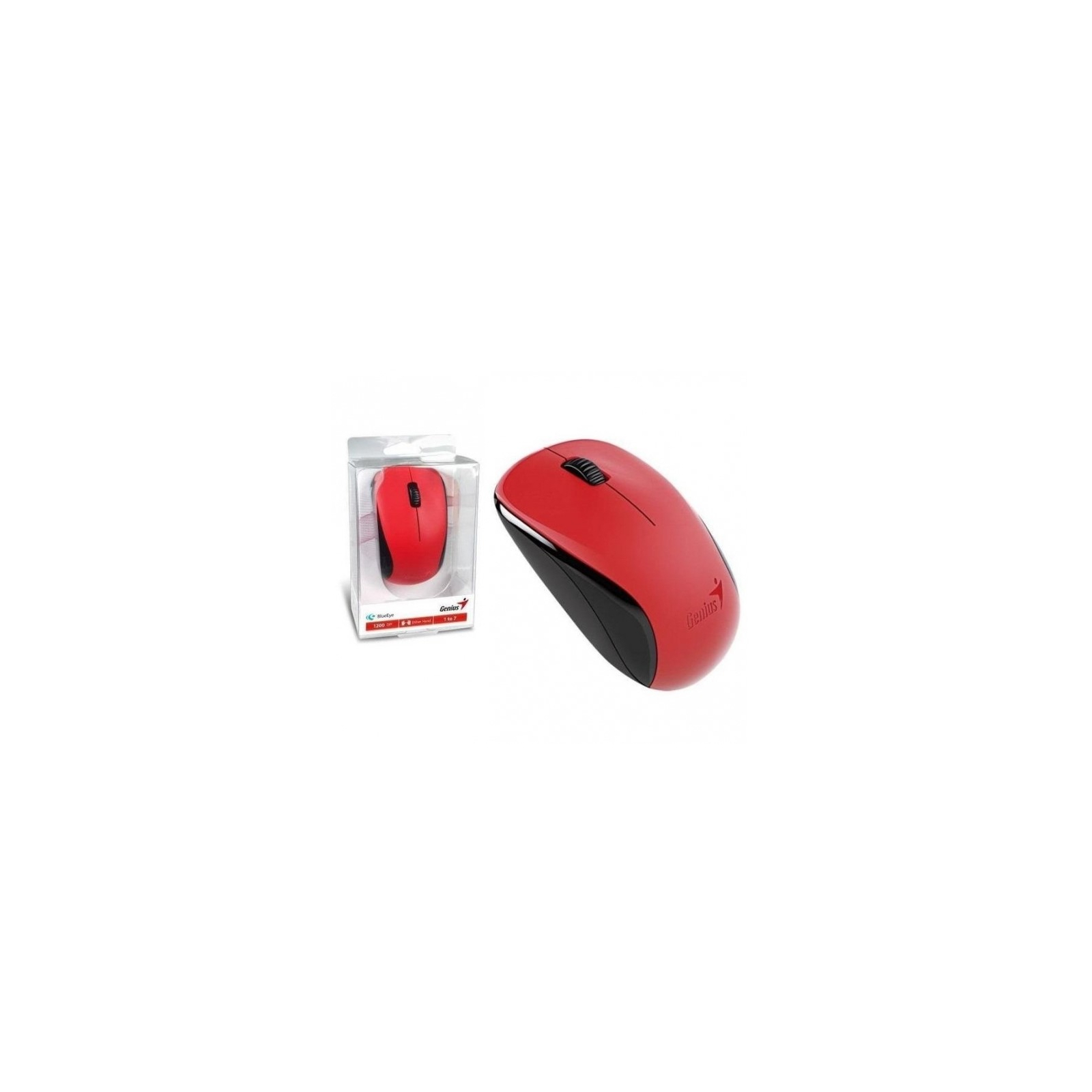 Мышка Genius NX-7000 Red (31030012403) изображение 3
