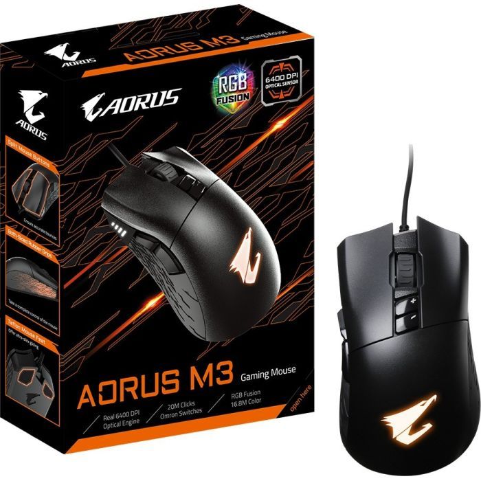 Мышка GIGABYTE Aorus M3 изображение 6