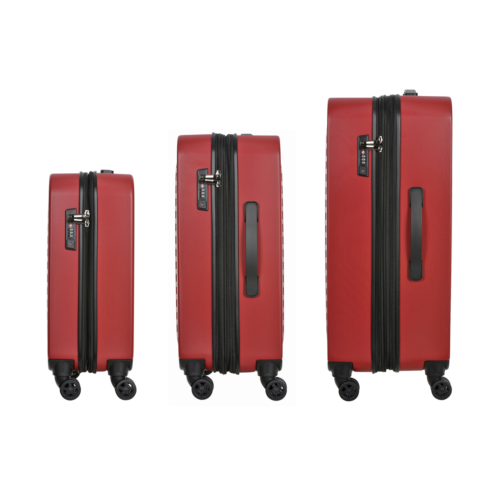 Набор чемоданов Wenger Matrix Set 20"+24"+28" Red (604350) изображение 4