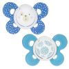 Пустушка Chicco Physio Comfort силіконова 6-16 міс 2 шт блакитна (74933.21.00.00)