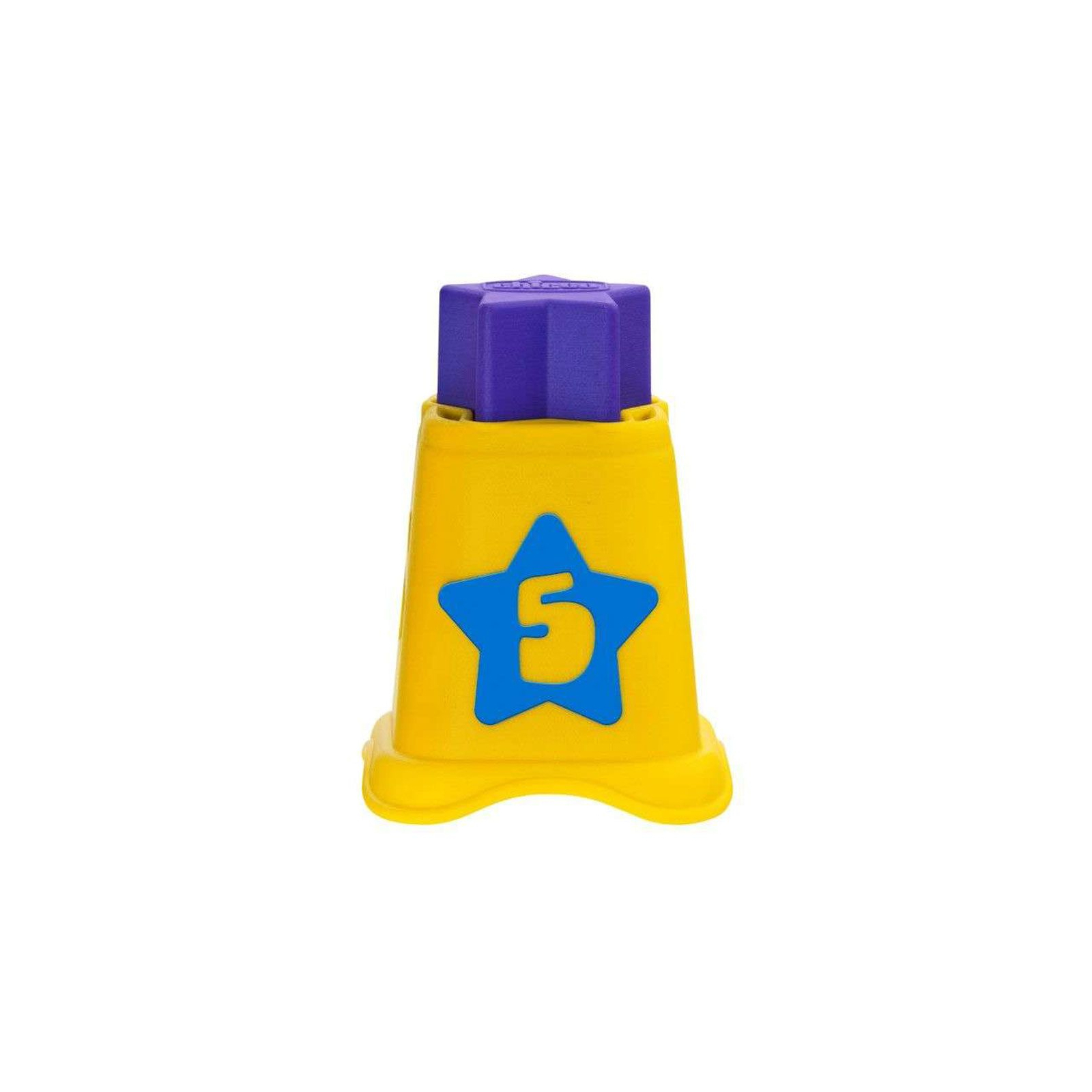 Розвиваюча іграшка Chicco Пірамідка Stacking Cups 2в1 (09373.00) зображення 3
