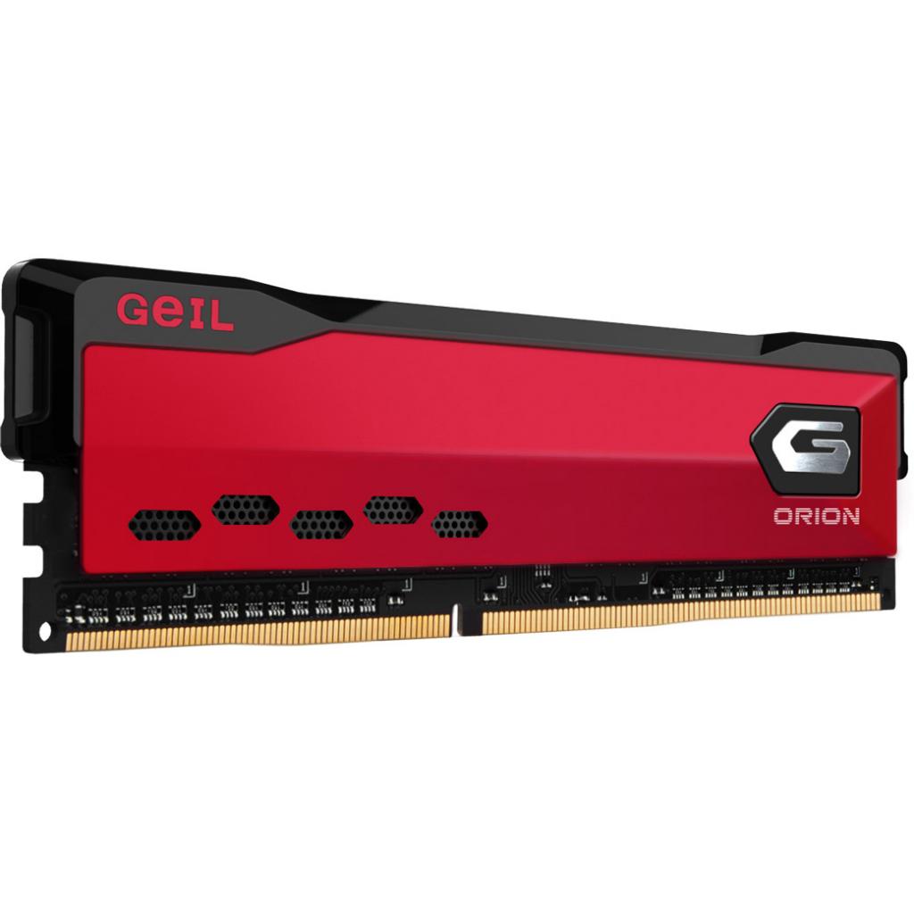 Модуль памяти для компьютера DDR4 16GB 3200 MHz Orion Red Geil (GOR416GB3200C16BSC) изображение 2