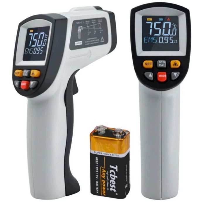Пірометр Benetech інфрачервоний -50-750°C GT750 (GT750) зображення 6