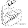 Витяжка кухонна Kernau KCH 5290 B зображення 3