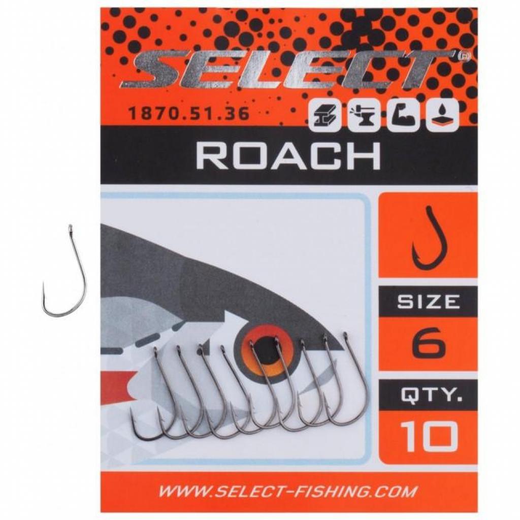 Крючок Select Roach 12 (10 шт/уп) (1870.51.33) изображение 2