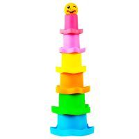 Развивающая игрушка BeBeLino Радужная пирамидка (58065)