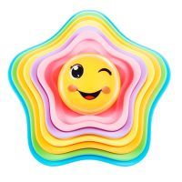 Развивающая игрушка BeBeLino Радужная пирамидка (58065) изображение 2
