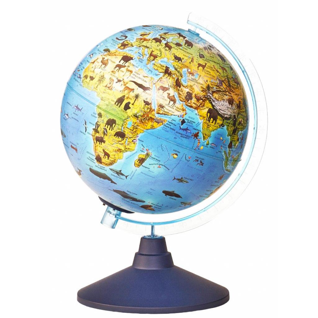 Интерактивная игрушка Alaysky's Globe Глобус зоо-географический с LED подсветкой, Д25см (рус ) (AG-2534)