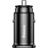 Зарядний пристрій Baseus Square metal A+A 30W Black (CCALL-DS01) зображення 2