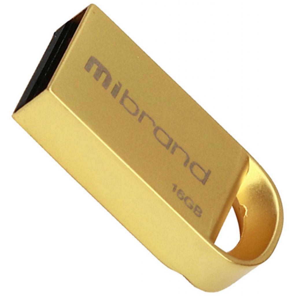 USB флеш накопичувач Mibrand 4GB lynx Gold USB 2.0 (MI2.0/LY4M2G)