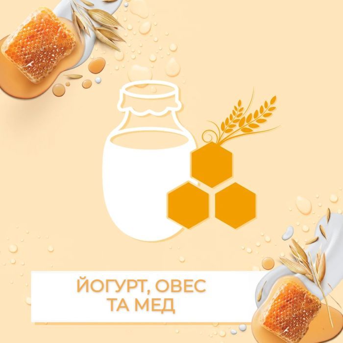 Лосьйон для тіла Johnson's Vita-Rich Доглядальний з йогуртом, вівсом і медом 400 мл (3574661385723) зображення 2