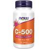 Витамин Now Foods Витамин C-500 с шиповником, With Rose Hips, 100 таблеток (NF0670)