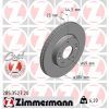 Тормозной диск ZIMMERMANN 285.3527.20