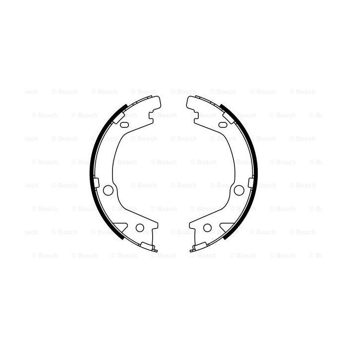 Гальмівні колодки Bosch 0 986 487 770
