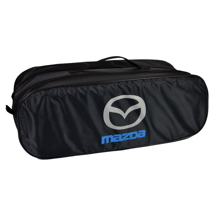 Сумка-органайзер Poputchik в багажник Mazda черная (03-038-2Д)